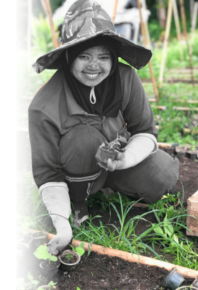 Farmer woman